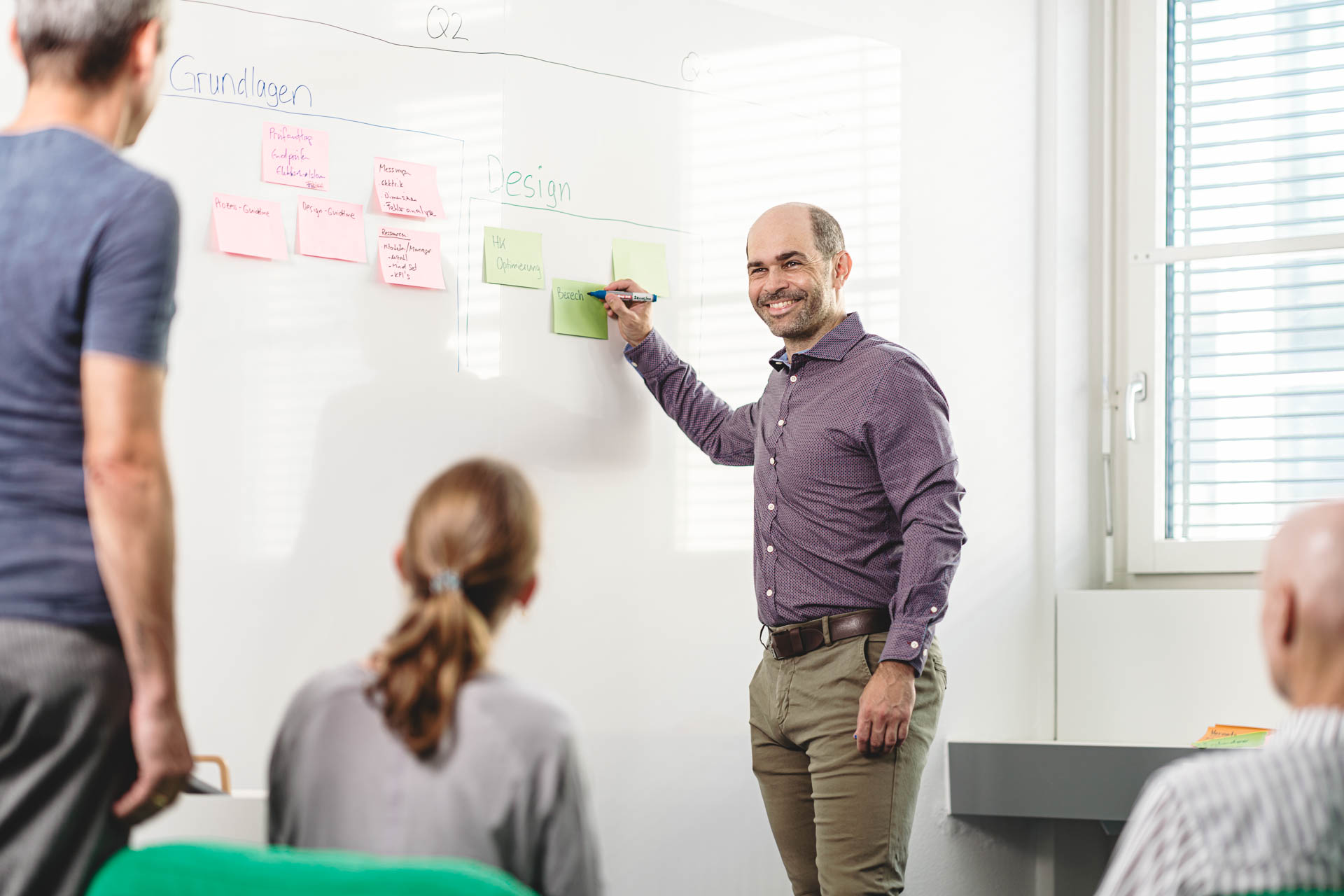 Teamtraining Projektplanung, Seminarraum